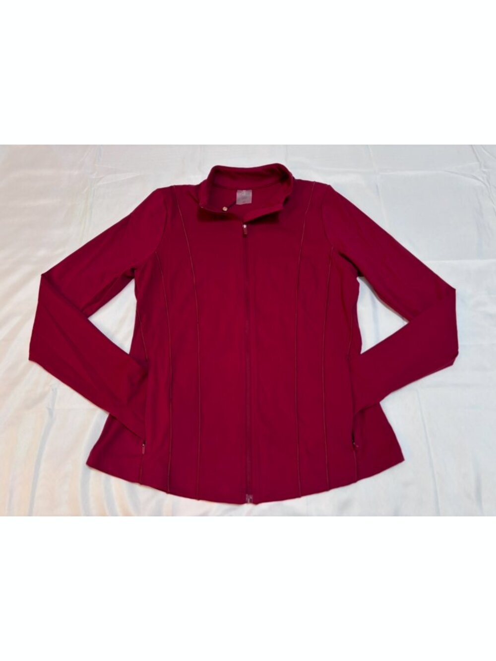 CALIA Women’s Inspire Full Zip Jacket Medium Opulent Red NWT $108